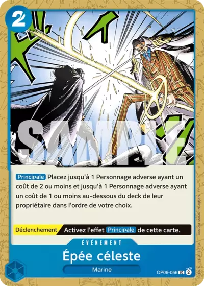 OP06-056 - Épée céleste — Carte One Piece Premium Booster — The Best Vol.2 056