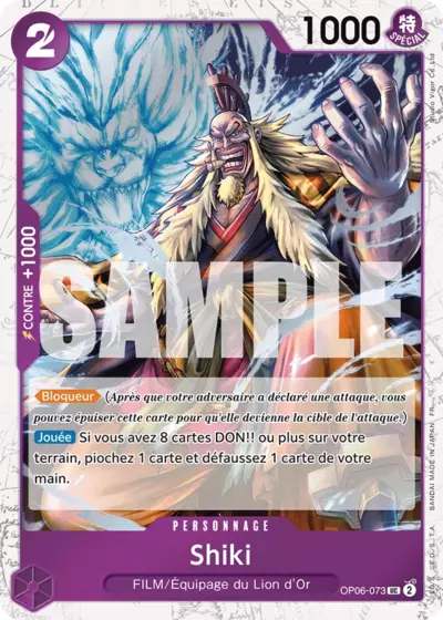 OP06-073 - Shiki V2
