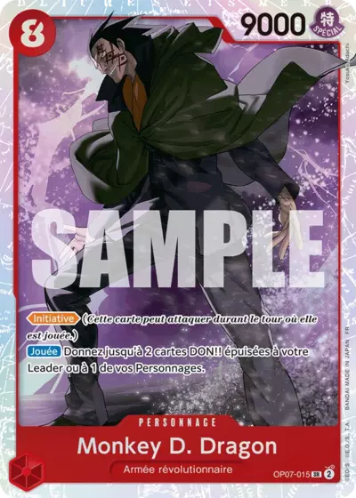 OP07-015 - Monkey D. Dragon — Carte One Piece Premium Booster — The Best Vol.2 015