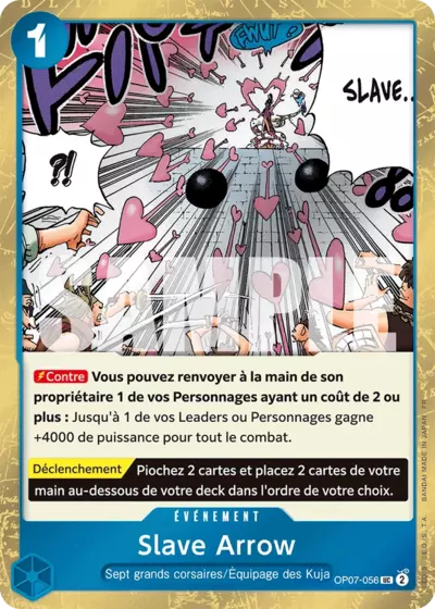 OP07-056 - Slave Arrow V2 — Carte One Piece Premium Booster — The Best Vol.2 056