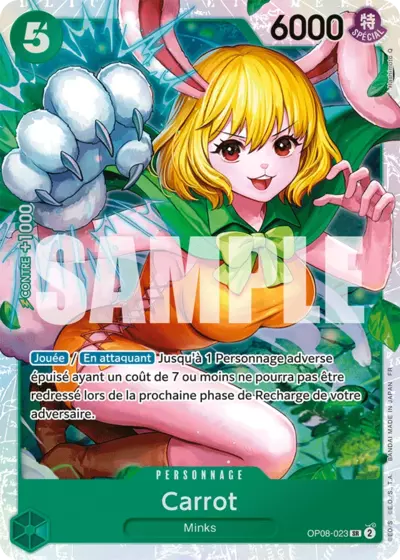 OP08-023 - Carrot — Carte One Piece Premium Booster — The Best Vol.2 023