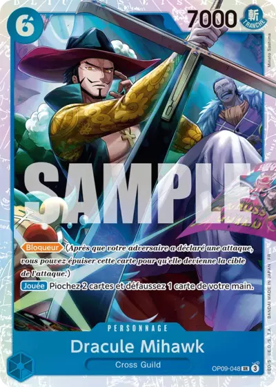 OP09-048 - Dracule Mihawk — Carte One Piece Premium Booster — The Best Vol.2 048