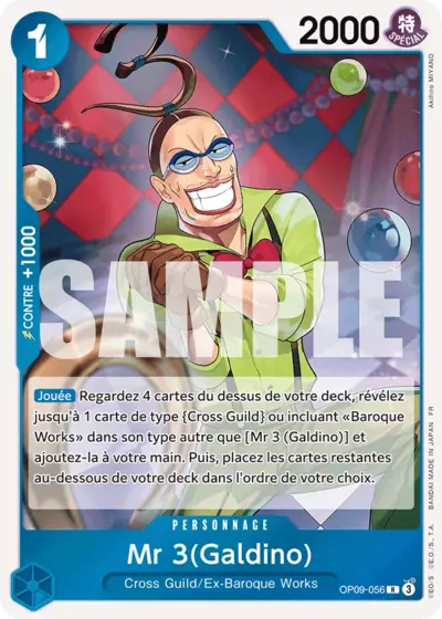 OP09-056 - Mr 3 (Galdino) — Carte One Piece Premium Booster — The Best Vol.2 056