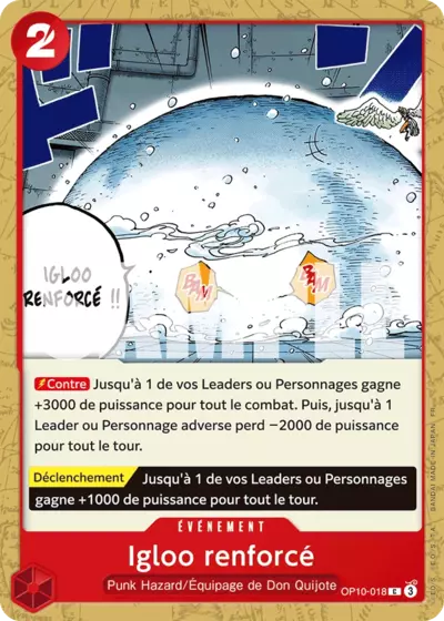 OP10-018 - Igloo renforcé