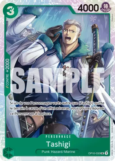 OP10-032 - Tashigi — Carte One Piece Premium Booster — The Best Vol.2 032