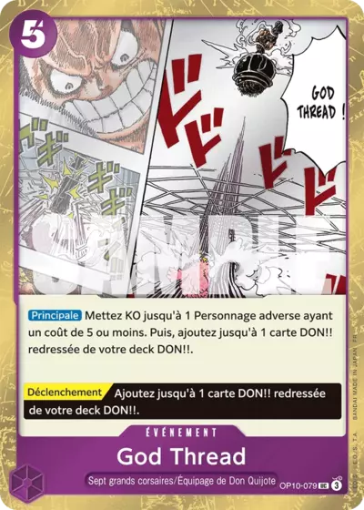 OP10-079 - God Thread V2 — Carte One Piece Premium Booster — The Best Vol.2 079