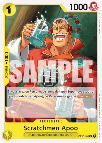 OP10-108 - Scratchmen Apoo — Carte One Piece Premium Booster — The Best Vol.2 108