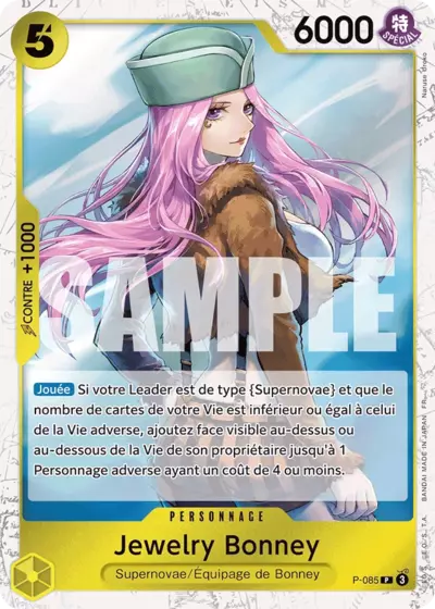 P-085 - Jewelry Bonney V2 — Carte One Piece Premium Booster — The Best Vol.2 085