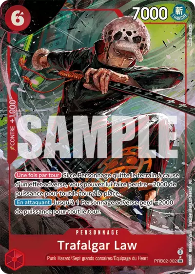 PRB02-002 - Trafalgar Law V2 (PRB02 Parallèle)