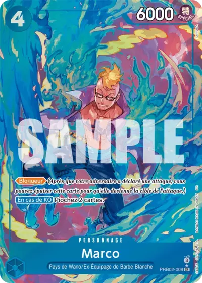 PRB02-008 - Marco V2 (PRB02 Parallèle) — Carte One Piece Premium Booster — The Best Vol.2 008