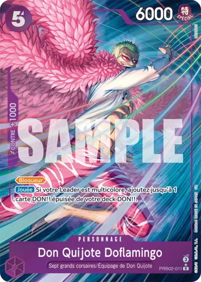 PRB02-011 - Don Quijote Doflamingo V2 (PRB02 Parallèle)