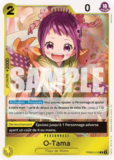 PRB02-016 - O-Tama — Carte One Piece Premium Booster — The Best Vol.2 016