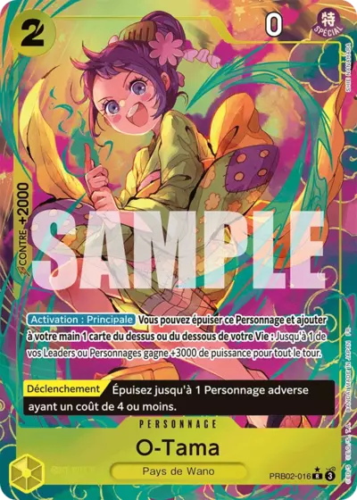 PRB02-016 - O-Tama V2 (PRB02 Parallèle) — Carte One Piece Premium Booster — The Best Vol.2 016