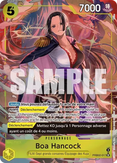 PRB02-017 - Boa Hancock V2 (PRB02 Parallèle) — Carte One Piece Premium Booster — The Best Vol.2 017