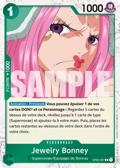 ST02-007 - Jewelry Bonney V2 — Carte One Piece Premium Booster — The Best Vol.2 007