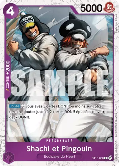 ST10-008 - Shachi et Pingouin V2 — Carte One Piece Premium Booster — The Best Vol.2 008