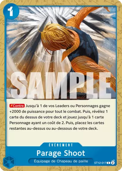 ST12-017 - Parage Shoot — Carte One Piece Premium Booster — The Best Vol.2 017