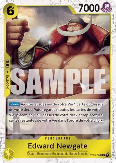 ST13-004 - Edward Newgate V2 — Carte One Piece Premium Booster — The Best Vol.2 004