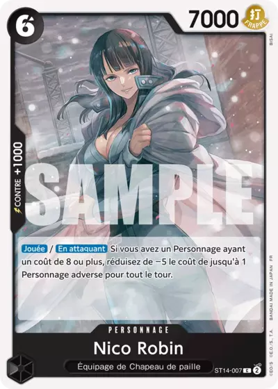 ST14-007 - Nico Robin — Carte One Piece Premium Booster — The Best Vol.2 007