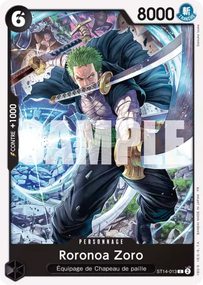 ST14-013 - Roronoa Zoro — Carte One Piece Premium Booster — The Best Vol.2 013
