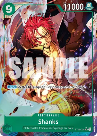 ST16-004 - Shanks V2 — Carte One Piece Premium Booster — The Best Vol.2 004