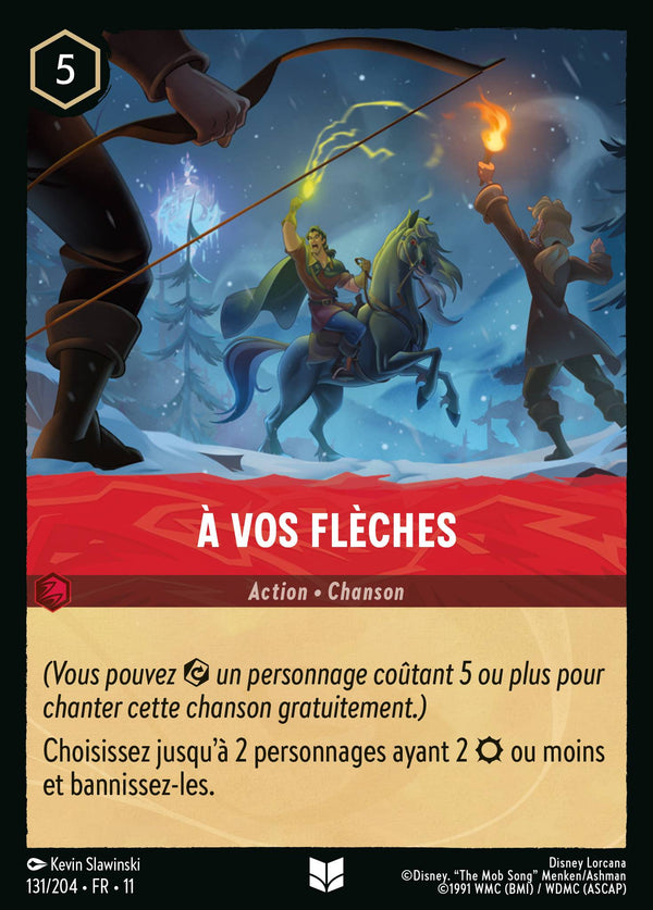 131/204 - À vos flèches — Carte Disney Lorcana Givresort 131/204