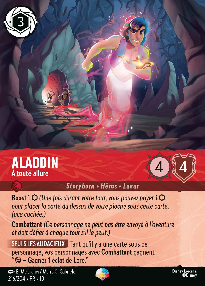 216/204 - Aladdin - À toute allure