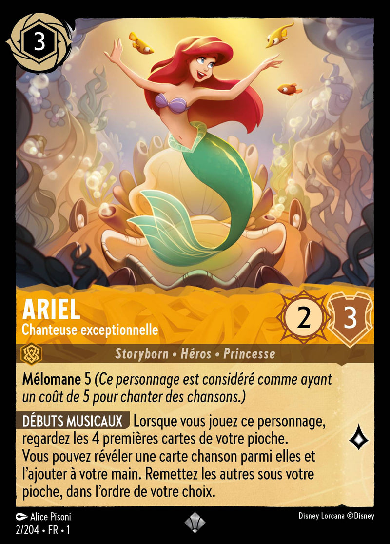 002/204 - Ariel - Chanteuse exceptionnelle