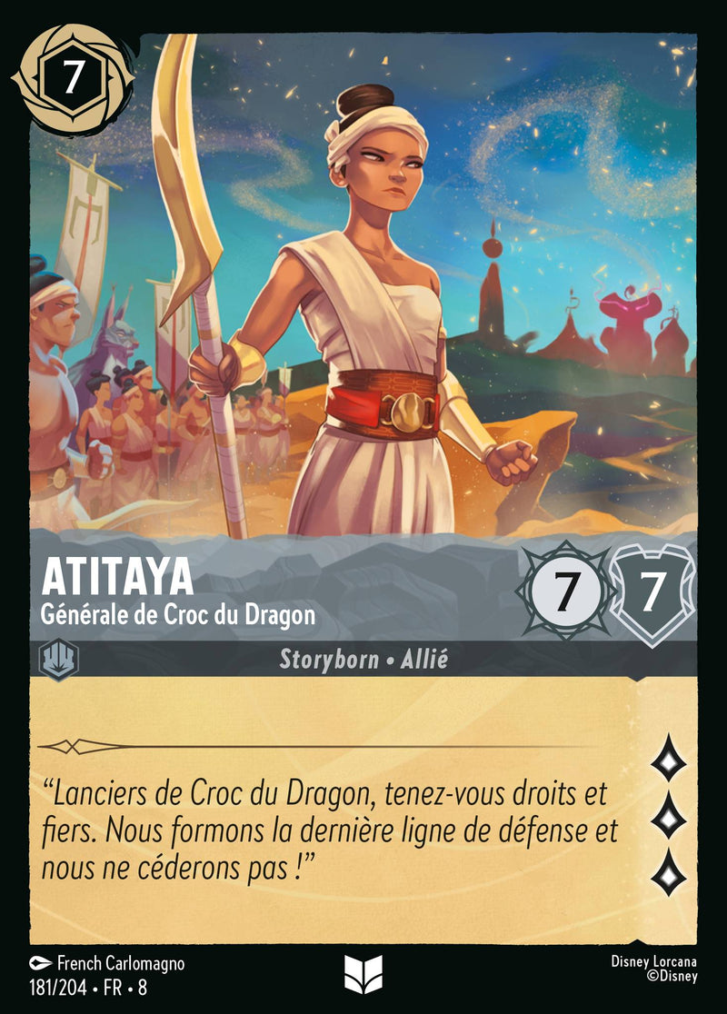 181/204 - Atitaya - Générale de Croc du Dragon