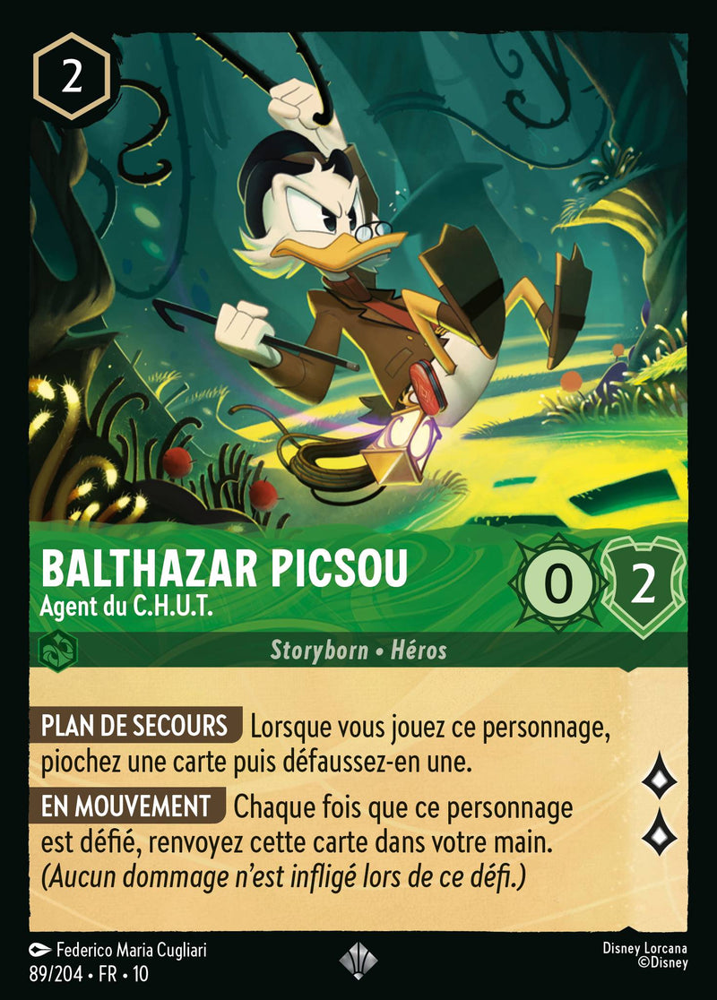 089/204 - Balthazar Picsou - Agent du C.H.U.T.
