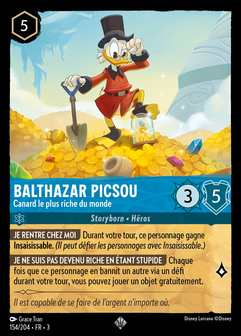 154/204 - Balthazar Picsou - Canard le plus riche du monde