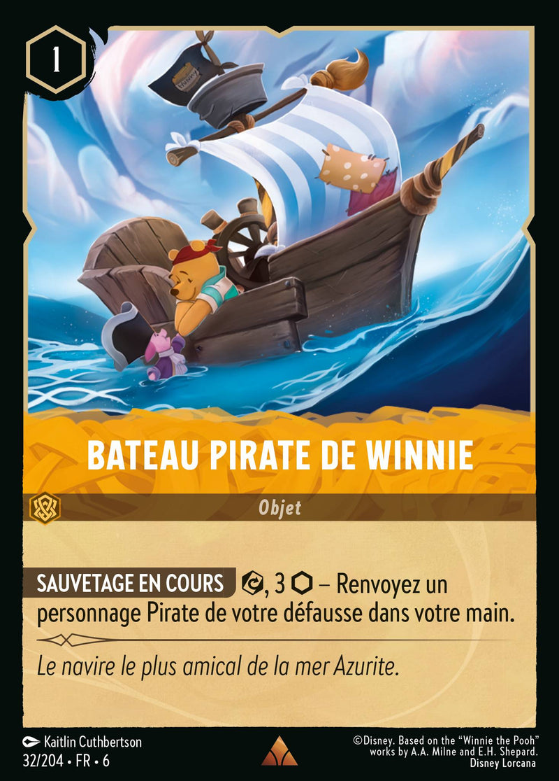 032/204 - Bateau pirate de Winnie