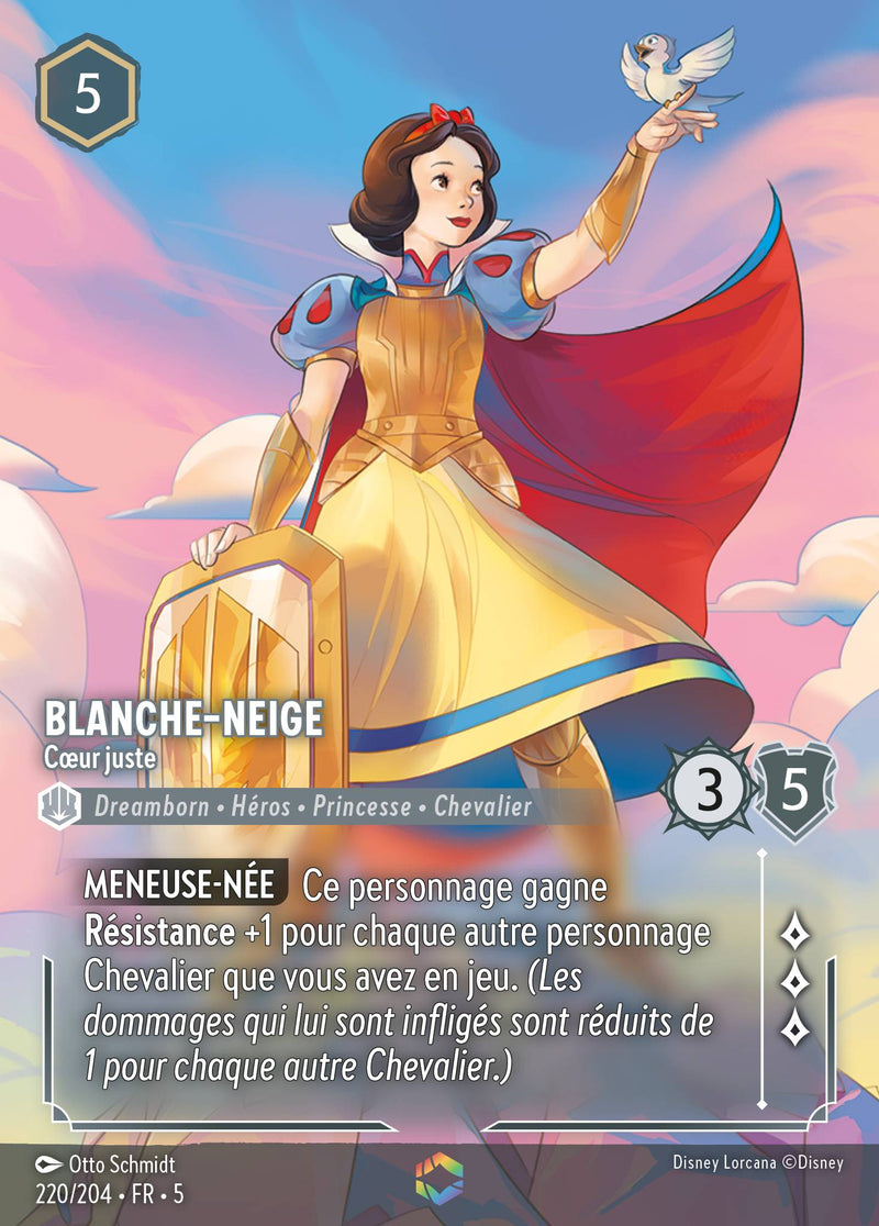220/204 - Blanche-Neige - Cœur juste