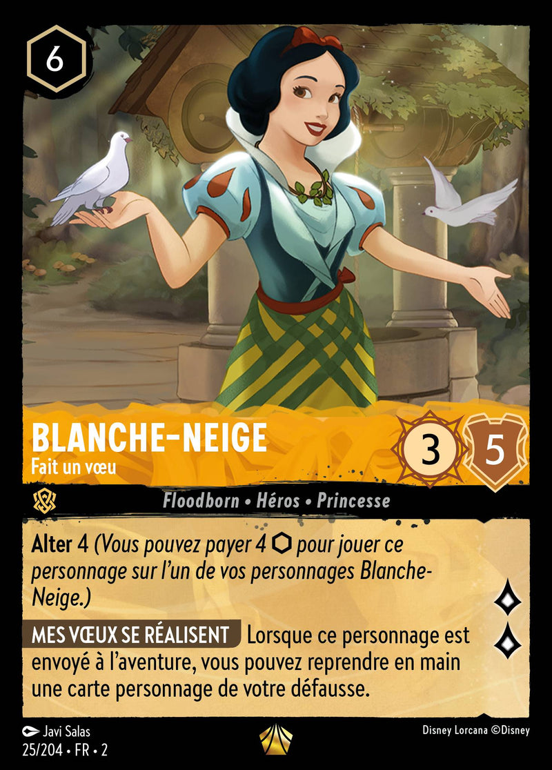 025/204 - Blanche-Neige - Fait un vœu