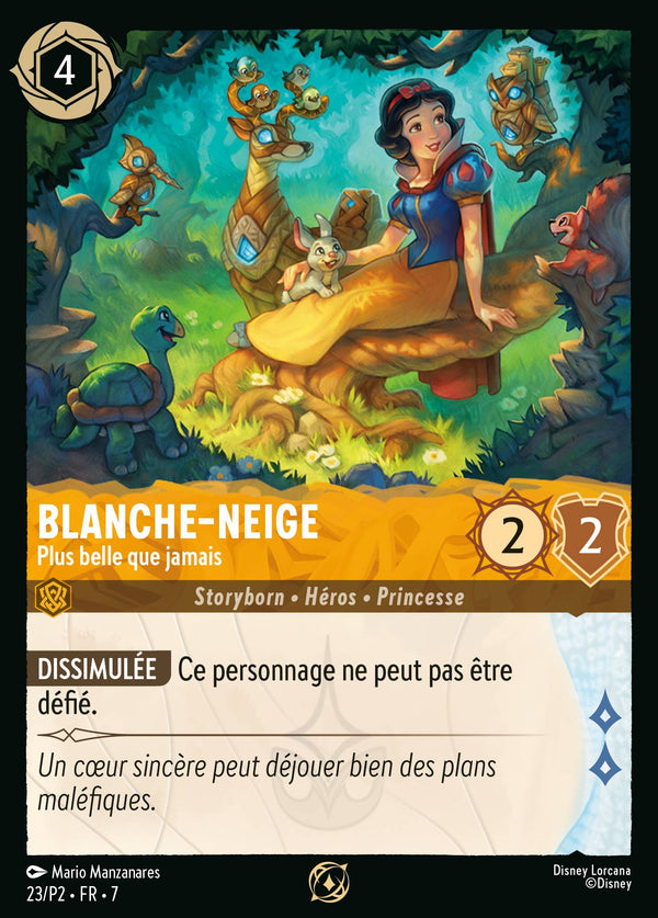 Blanche-Neige - Plus belle que jamais — Carte Disney Lorcana 23 L'île d'Archazia