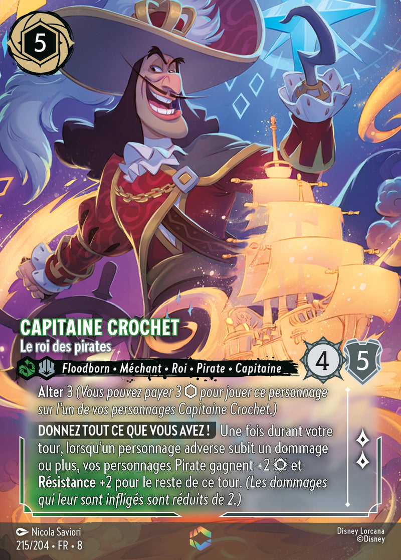 215/204 - Capitaine Crochet - Le roi des pirates