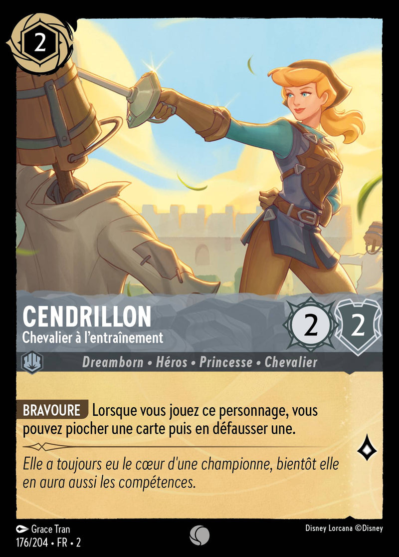 176/204 - Cendrillon - Chevalier à l'entraînement
