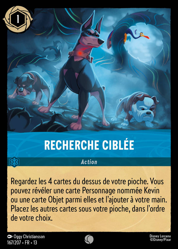 167/207 - Recherche ciblée — Carte Disney Lorcana Invasion Epineuse! 167/207