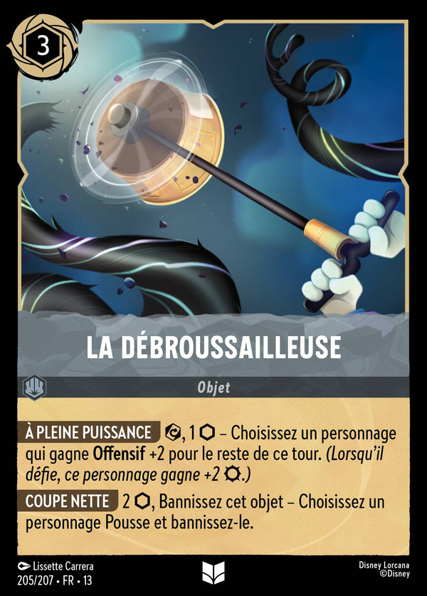 205/207 - La débroussailleuse — Carte Disney Lorcana Invasion Epineuse! 205/207