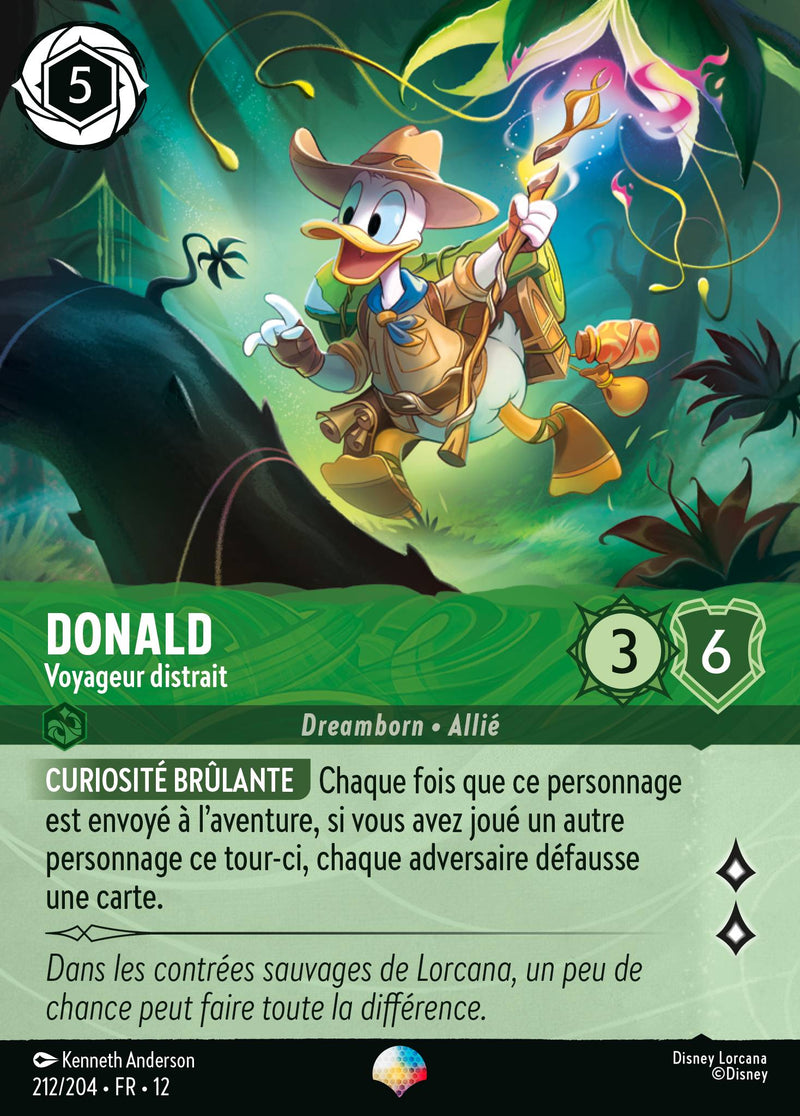 212/204 - Donald - Voyageur distrait