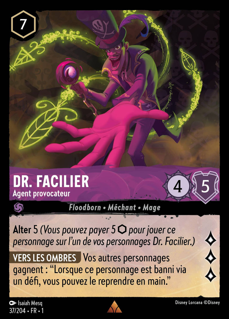 037/204 - Dr. Facilier - Agent provocateur