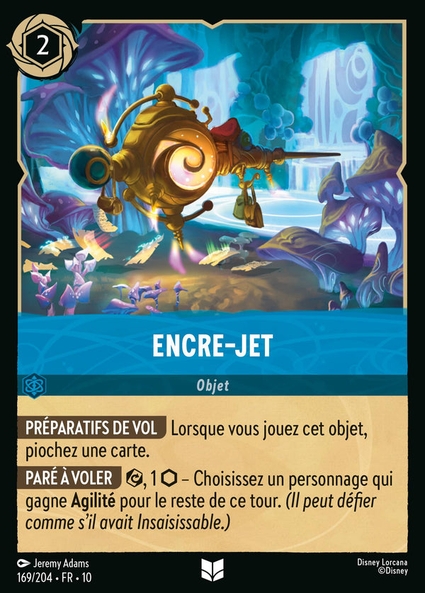 169/204 - Encre-jet — Carte Disney Lorcana Lueurs dans les Profondeurs 169/204