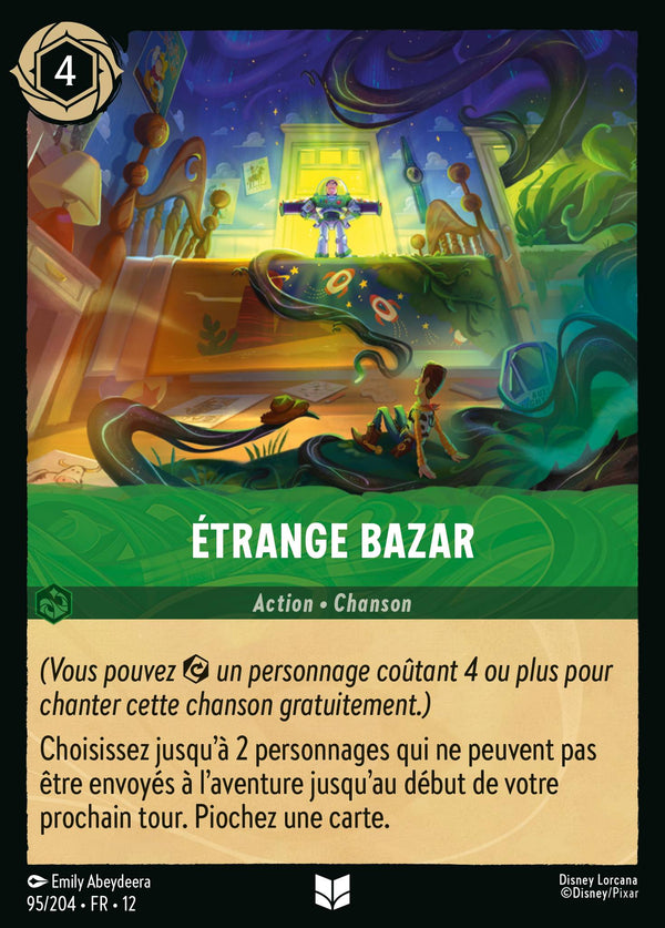 095/204 - Étrange Bazar — Carte Disney Lorcana Contrées Inconnues 95/204