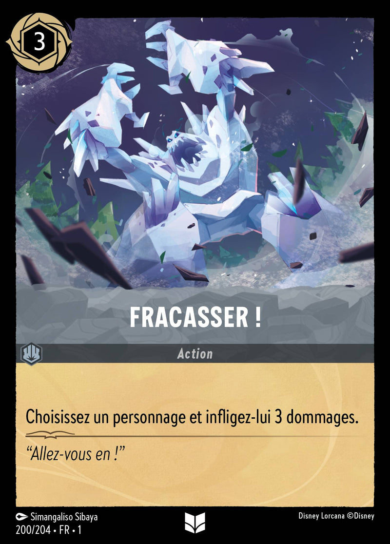 200/204 - Fracasser !