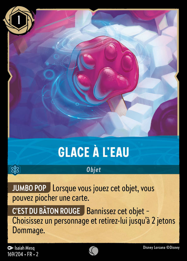 Glace à l'eau — Carte Disney Lorcana 169 L'Ascension des Floodborn