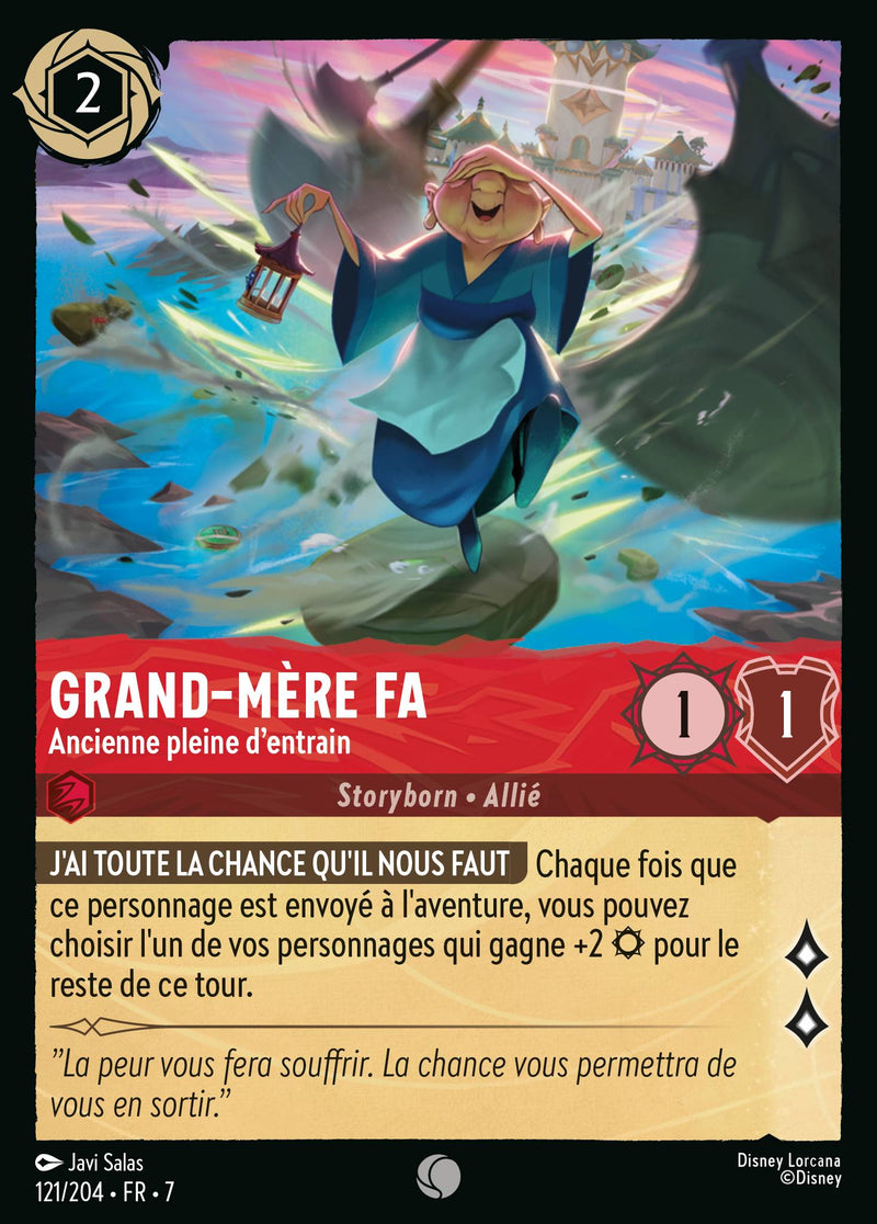 121/204 - Grand-Mère Fa - Ancienne pleine d'entrain