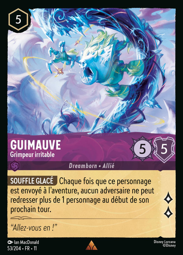 053/204 - Guimauve - Grimpeur irritable — Carte Disney Lorcana Givresort 53/204
