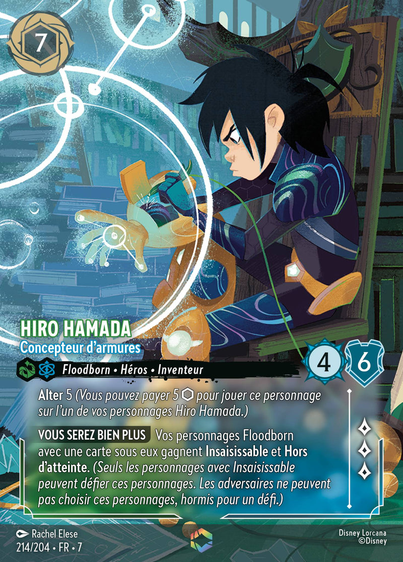 214/204 - Hiro Hamada - Concepteur d'armures