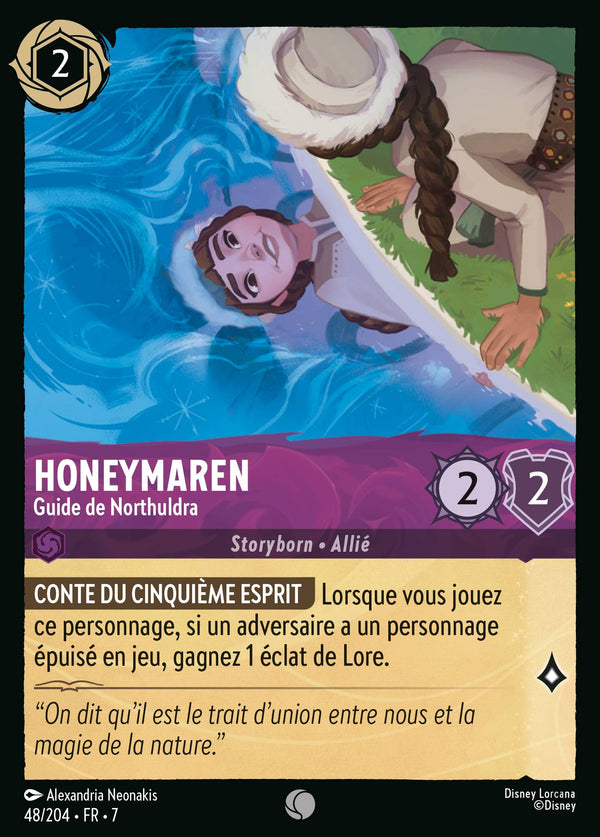 048/204 - Honeymaren - Guide de Northuldra — Carte Disney Lorcana L'île d'Archazia 48/204
