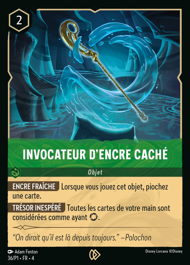 036/204 - Invocateur d'encre caché